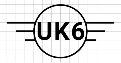 UK6 class identification label for a UK6 unmanned aircraft system